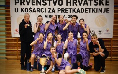 Prvakinje Hrvatske u pretkadetskom uzrastu!